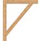 Ekena Millwork Traditional Block Smooth Bracket, Western Red Cedar, 3 1/2"W x 36"D x 42"H BKT04X36X42TRA05SWR - alternate 4